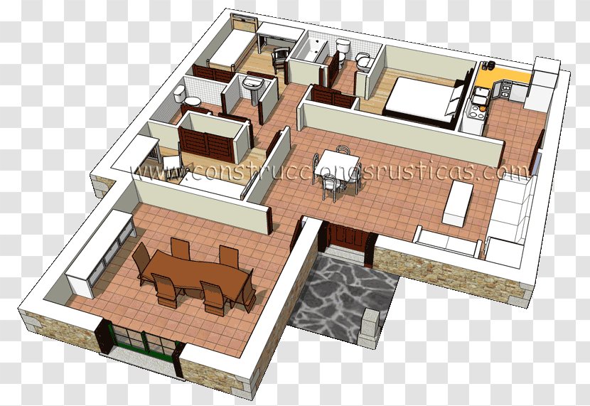 Floor Plan House Residential Building Facade Bedroom Transparent PNG