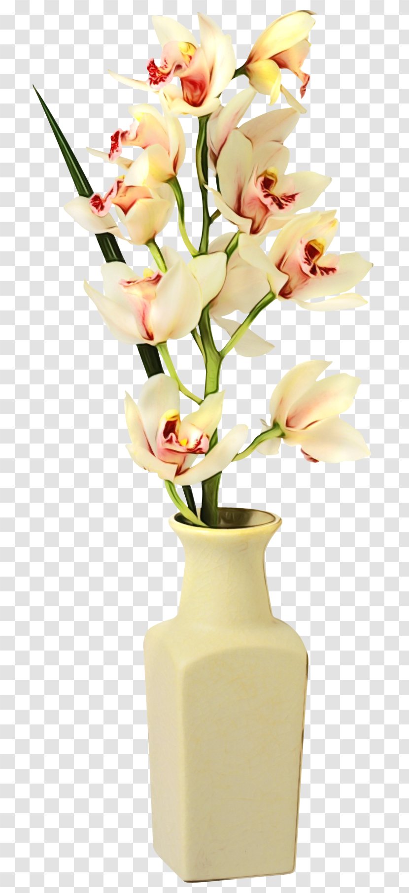 Black And White Flower - Paint - Interior Design Orchid Transparent PNG