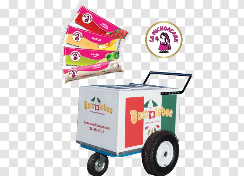 Ice Cream Cones Pop Sundae Cart - Van Transparent PNG