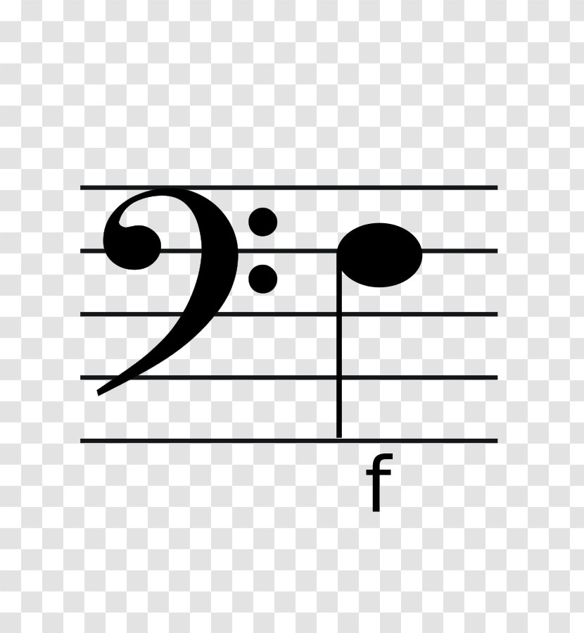 Clef Musical Note Bass Notation - Tree Transparent PNG
