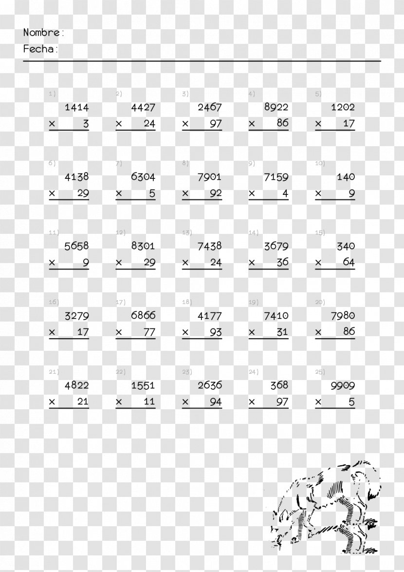 Multiplication Table Division Mathematics Subtraction - Flower Transparent PNG