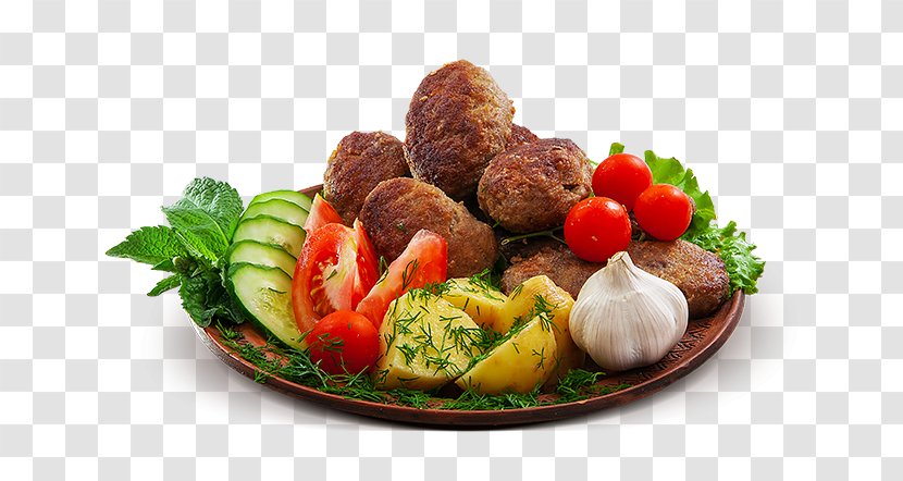 Falafel Middle Eastern Cuisine Frikadeller Kofta Meatball - еда Transparent PNG