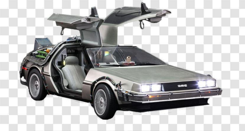 DeLorean DMC-12 Car Motor Company Time Machine Toy - Radiocontrolled Transparent PNG