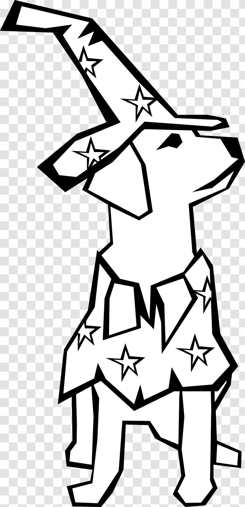 Dog Drawing Line Art Clip - White - Simple Of A Transparent PNG