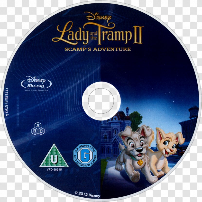 Scamp The Tramp Blu-ray Disc Compact Adventure Film - Dvd Transparent PNG