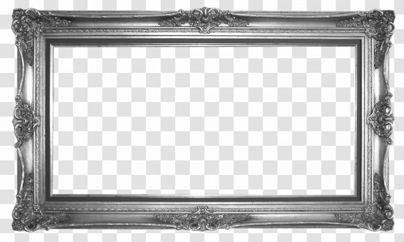 Picture Frames Silver Photography - Mirror Transparent PNG