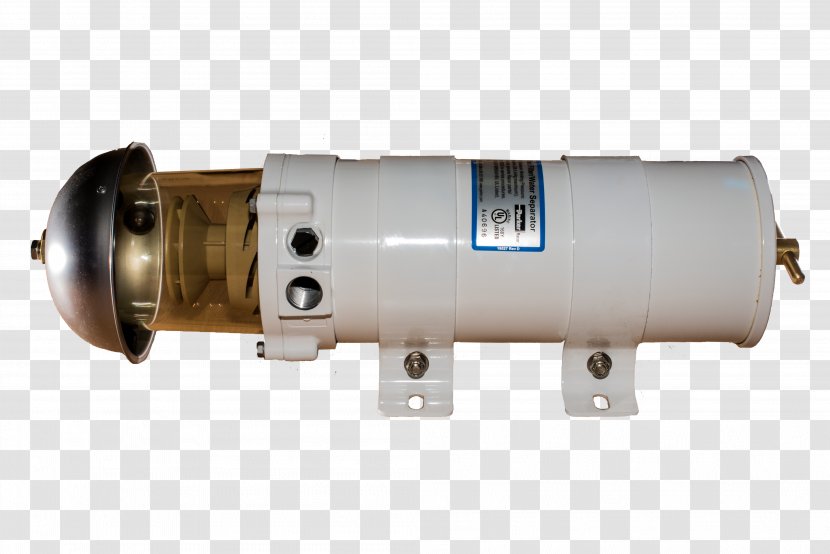 Separator Fuel Filter Water Machine - Cylinder Transparent PNG