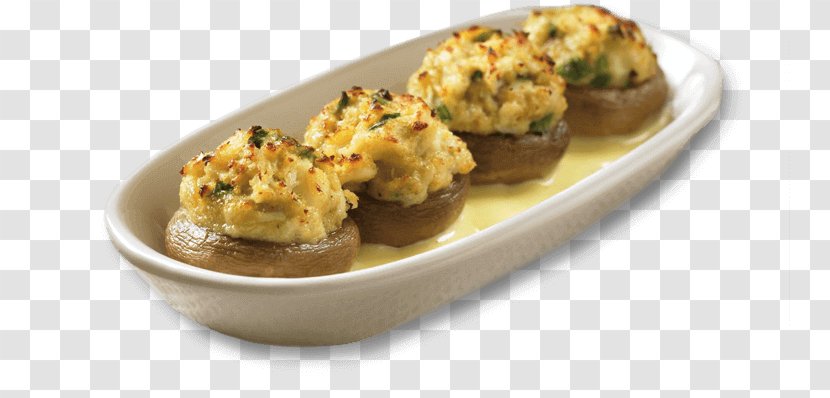 Vegetarian Cuisine Stuffing Chophouse Restaurant Crab Recipe - Stuffed Mushroom Day Transparent PNG