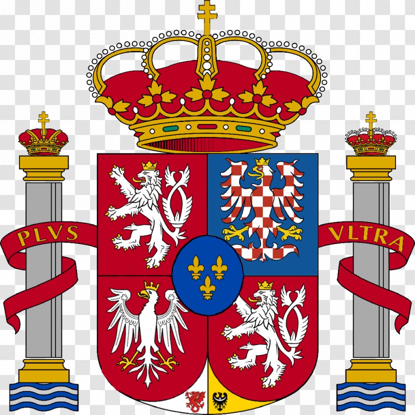 Coat Of Arms Spain Flag Crown Aragon - Bohemia Transparent PNG