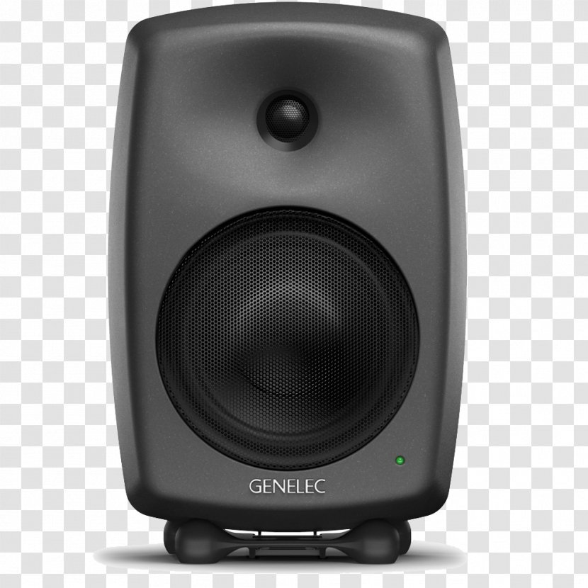 Studio Monitor Genelec Loudspeaker Recording Powered Speakers - Technology - Mx4 Front Transparent PNG