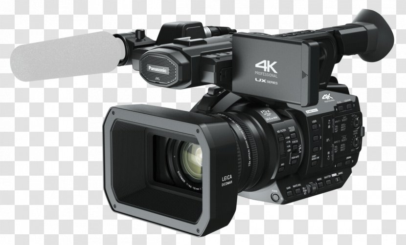 Video Cameras Professional Camera 4K Resolution Panasonic Transparent PNG