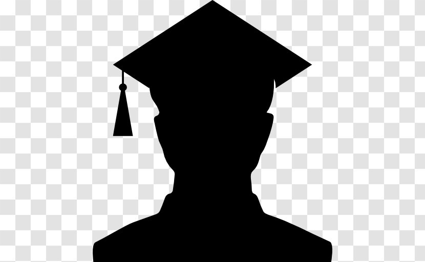 Graduation Ceremony Silhouette School Student - Headgear - University Transparent PNG