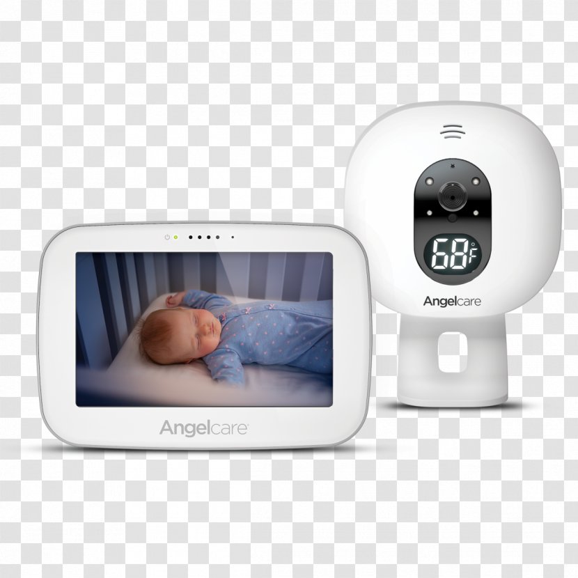 Angelcare Baby Movement Monitor With 4.3 Touchscreen Display And Wire Monitors Computer AC1100 Infant - Electronic Device - Breath Transparent PNG