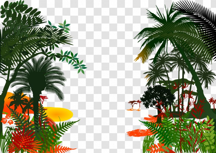 Jungle Royalty-free Clip Art - Royaltyfree - Forest,Poster Background,Rainforest,forest Transparent PNG