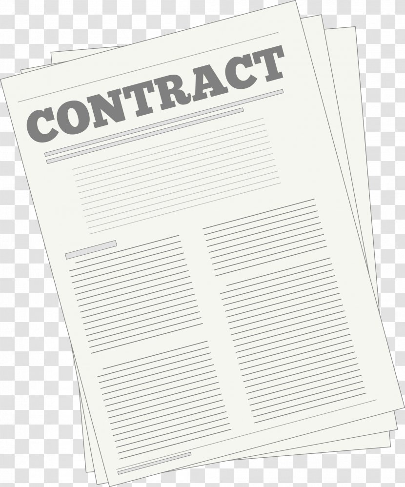 Contract Royalty-free Clip Art - Document - Cliparts Transparent PNG