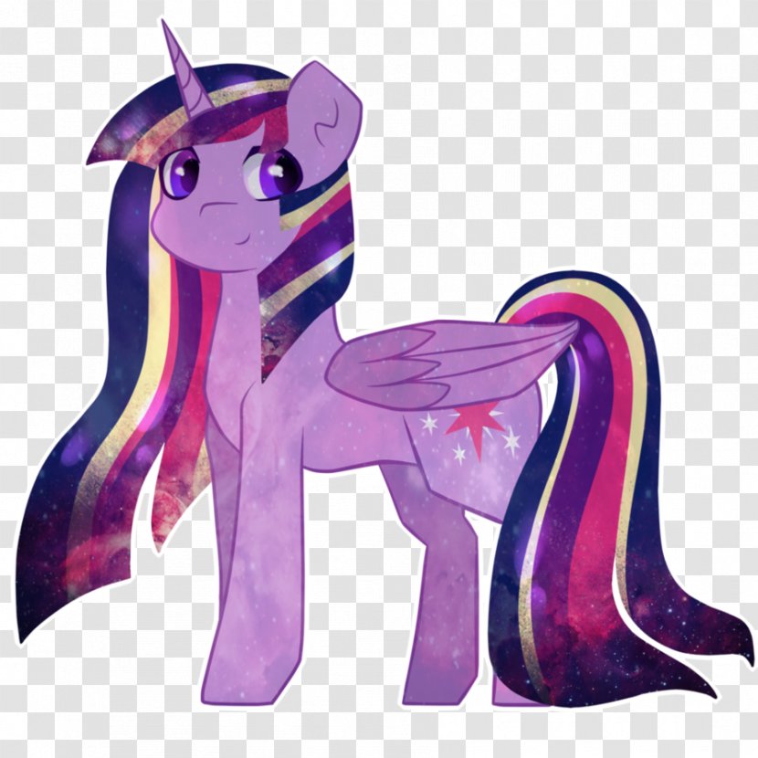 Horse Pony Lilac Violet Purple - Nebula Vector Transparent PNG