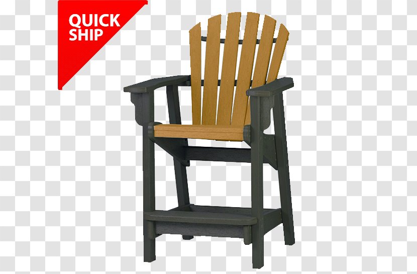 Table Adirondack Chair Garden Furniture Plastic Lumber - Restaurant Menu Prices Transparent PNG