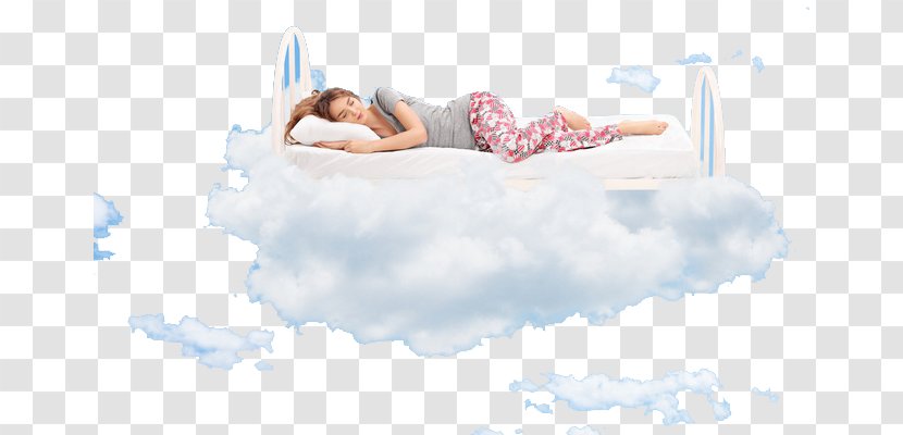 Sleep Woman Bed - Frame - Sleeping Transparent PNG