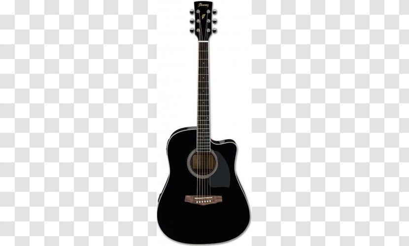 Dreadnought Steel-string Acoustic Guitar Acoustic-electric Cutaway - Frame Transparent PNG