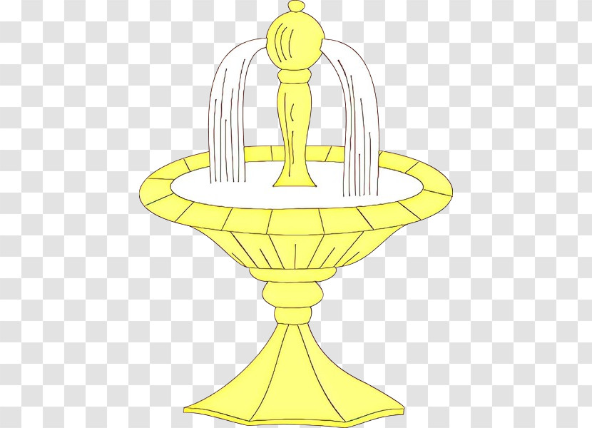 Yellow Candle Holder Transparent PNG
