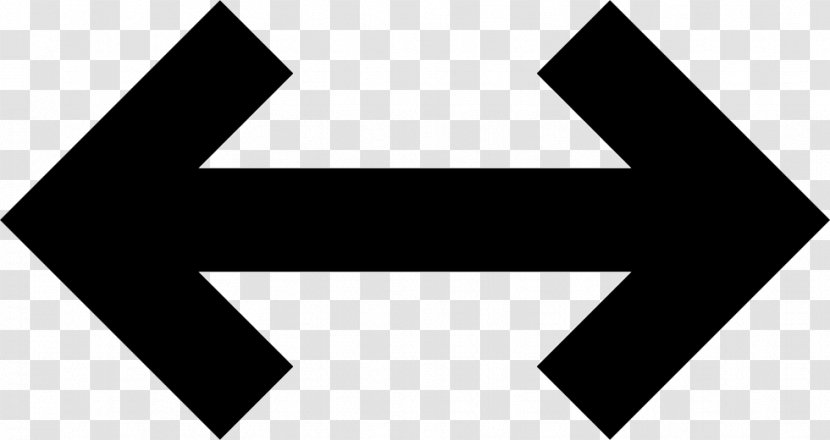 Arrow Lorient Symbol - Black Transparent PNG