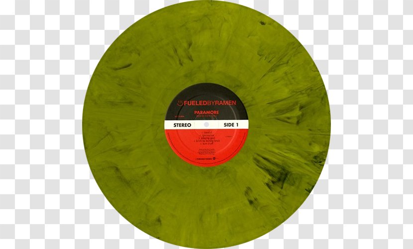 Paramore Phonograph Record All We Know Is Falling Brand New Eyes LP - Does This Look Infected - Misguided Ghosts Transparent PNG