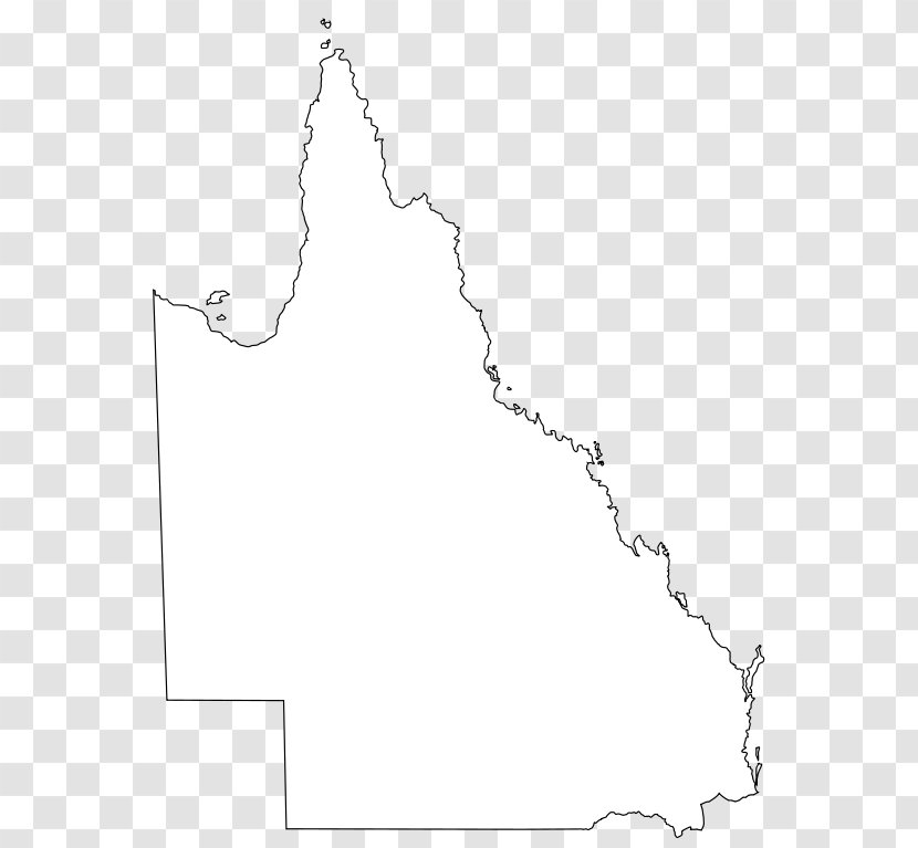 Queensland Blank Map World - Of New Zealand Transparent PNG