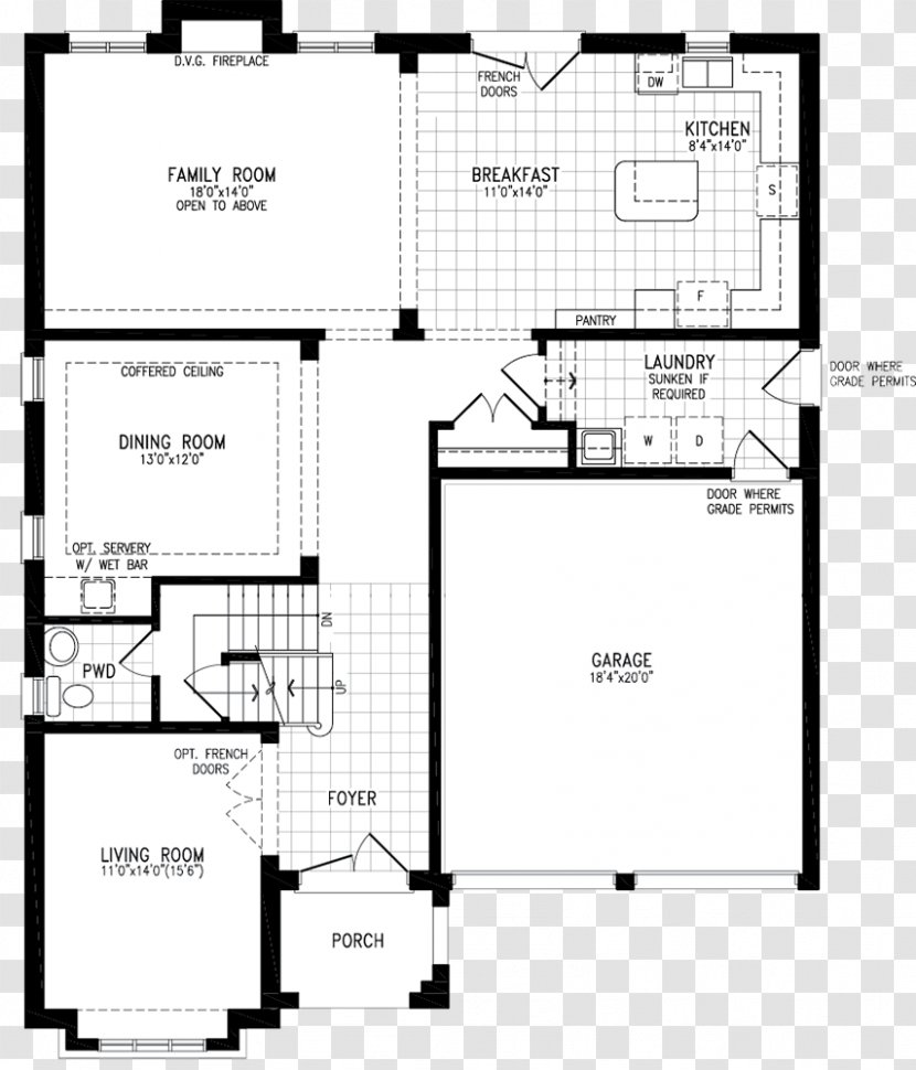 Floor Plan Line - Design Transparent PNG