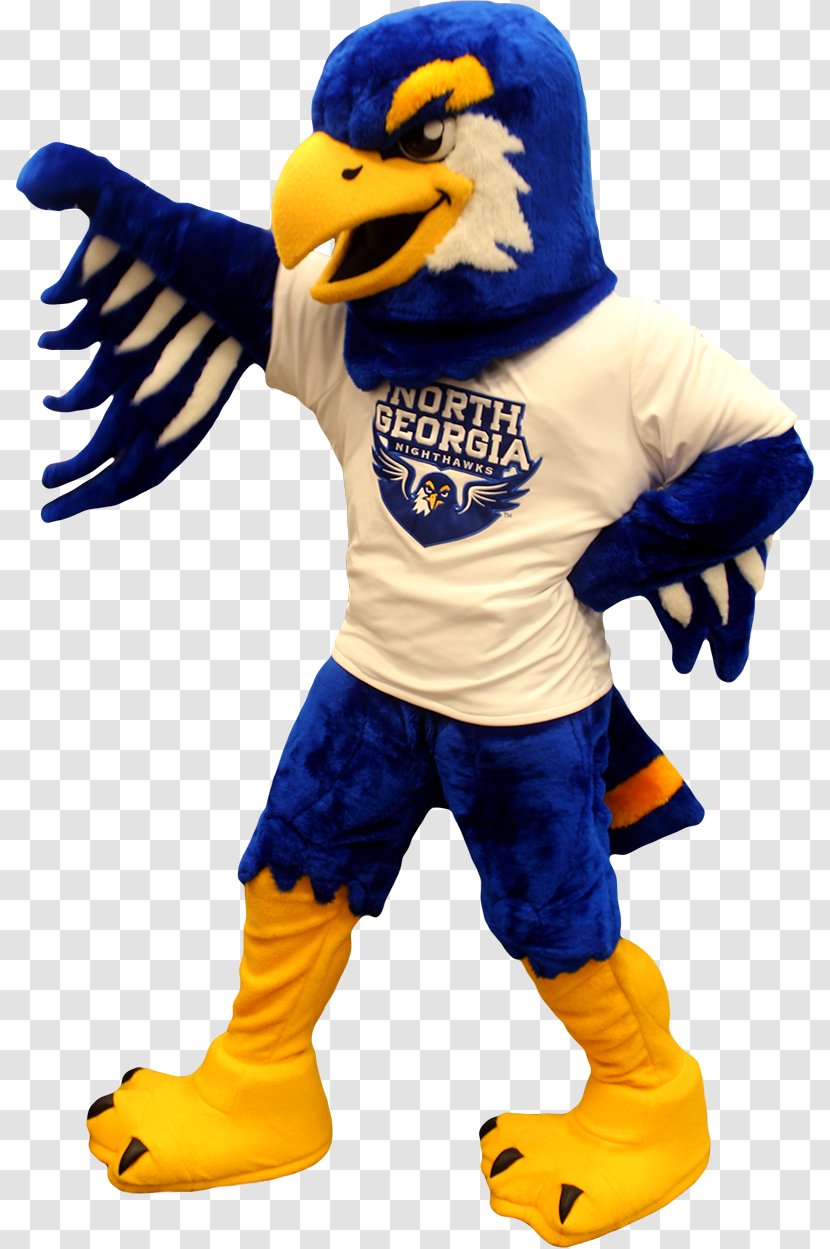 University Of North Georgia Blue Ridge Nighthawks Men's Basketball Mascot - Graduation Campus Transparent PNG