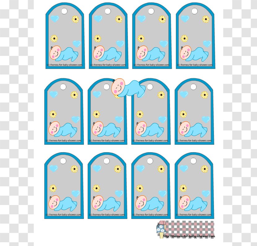 Baby Shower Wedding Invitation Gift Clip Art - Party - Free Borders Transparent PNG