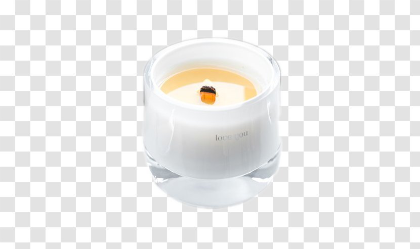 Light Glass Candle Cup - Cabinet - White Material Transparent PNG