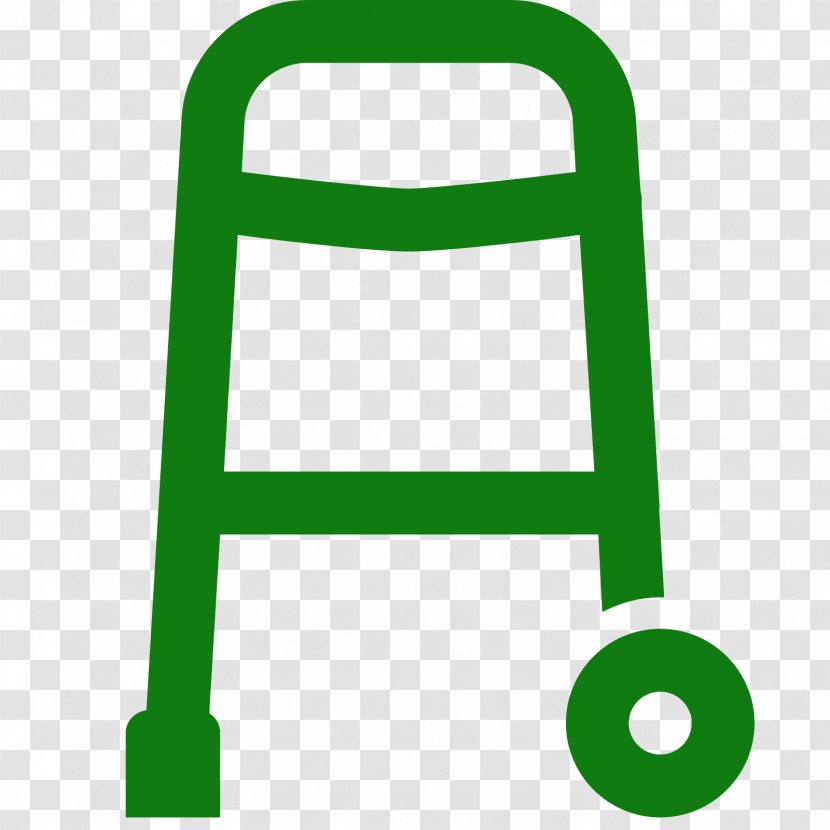 Walker Clip Art - Mobility Aid - Area Transparent PNG