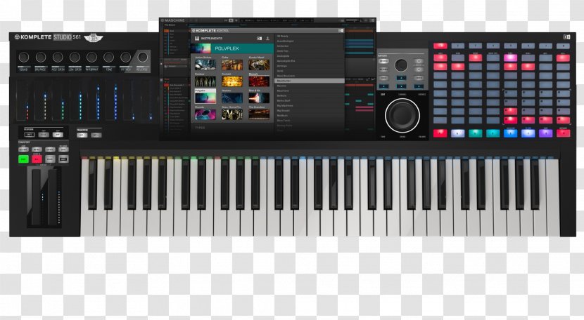 Musical Instruments Native MIDI Keyboard Controllers - Watercolor - Niños Transparent PNG