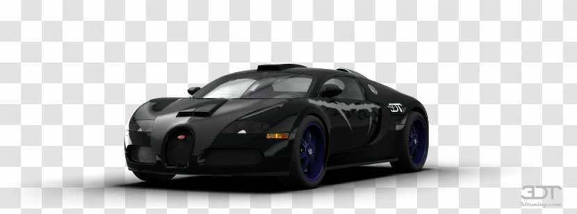 Bugatti Veyron Model Car Automotive Design - Vehicle Transparent PNG