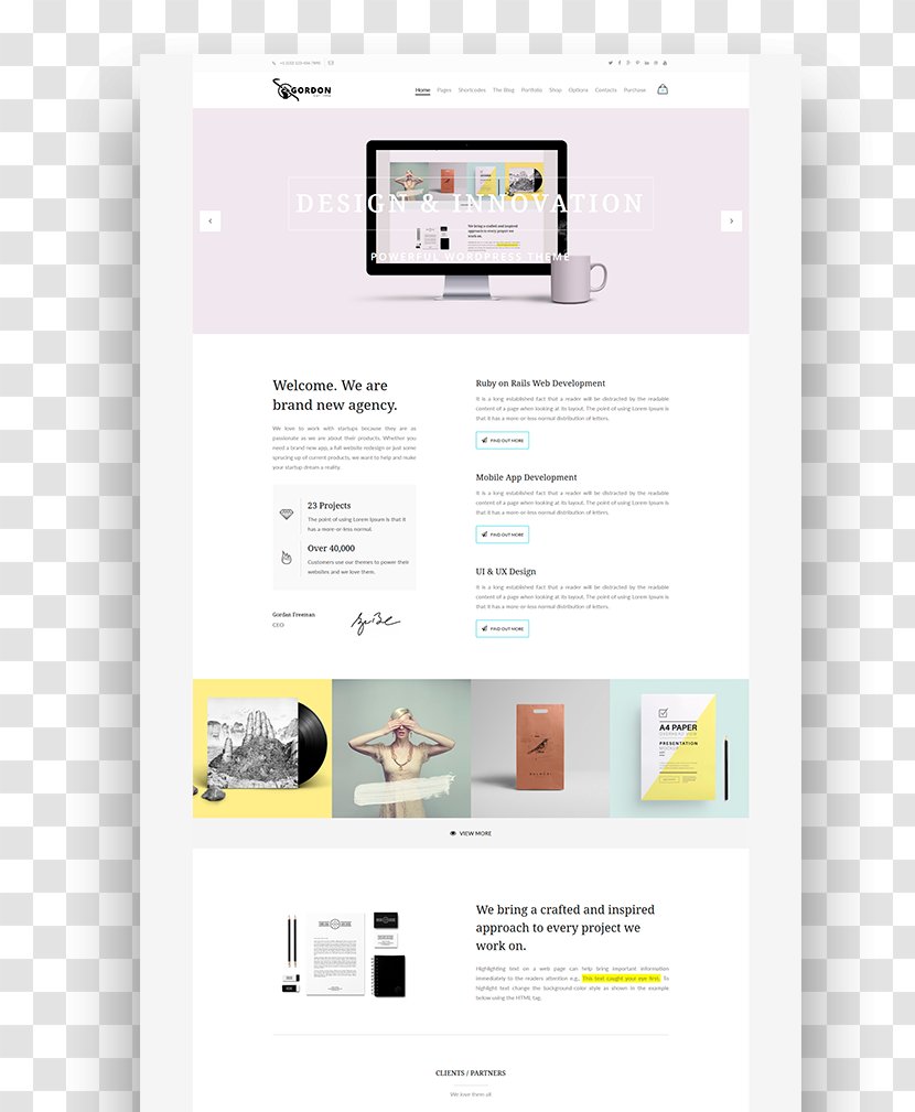 Web Page Design Digital Agency Transparent PNG