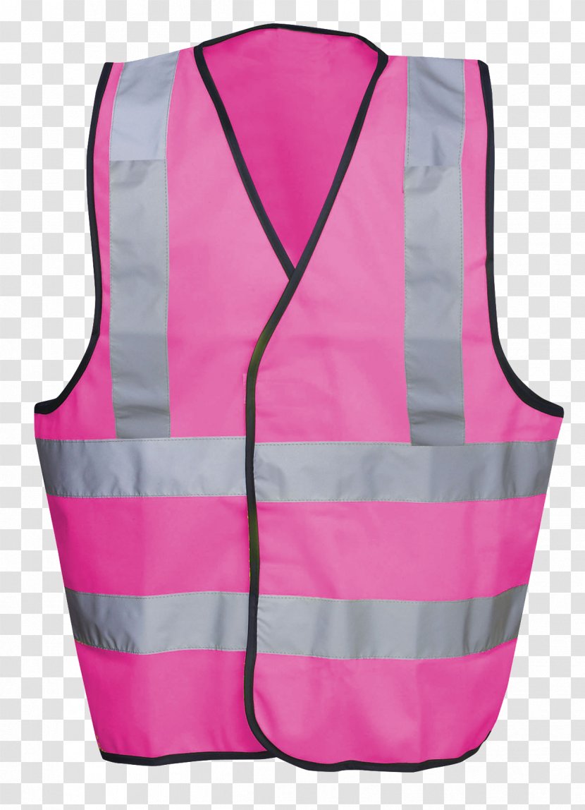 Gilets High-visibility Clothing Waistcoat Jacket - Safety Vest Transparent PNG