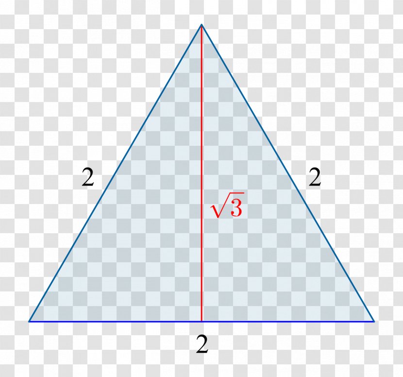 Equilateral Triangle Square Root Of 3 N</i>th - Number Transparent PNG
