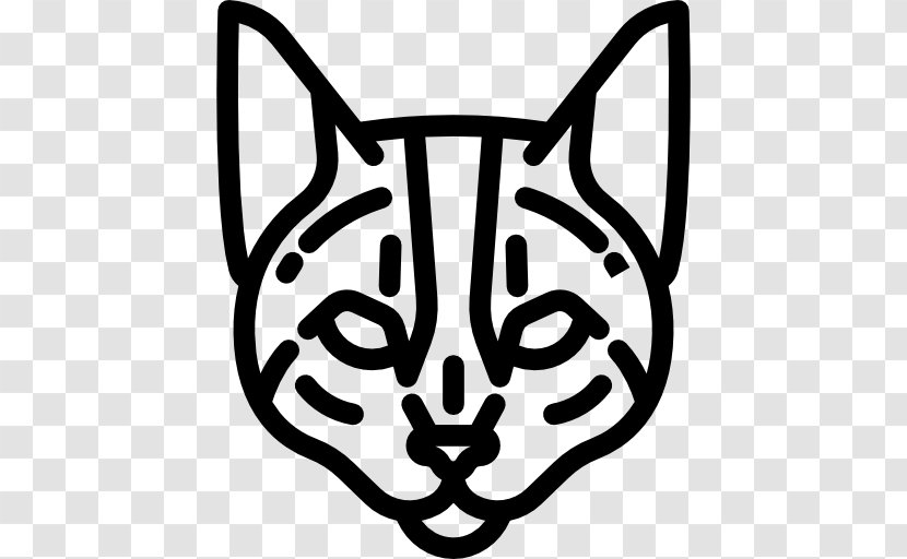 Bengal Cat Devon Rex Javanese - Head Transparent PNG