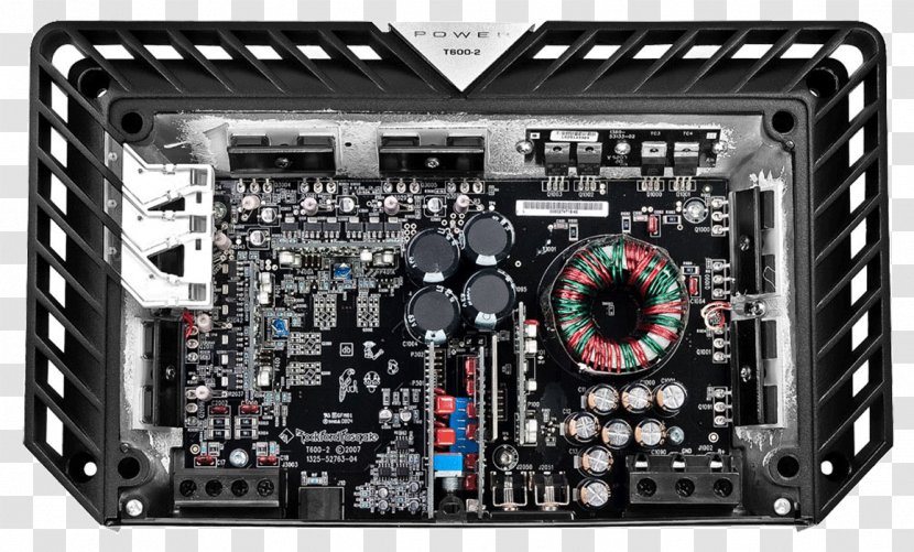 Microcontroller Rockford Fosgate Power Audio Amplifier - Equipment - Motherboard Transparent PNG