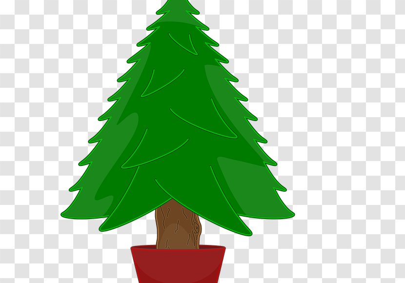 Christmas Tree Ornament Clip Art - Conifer Transparent PNG