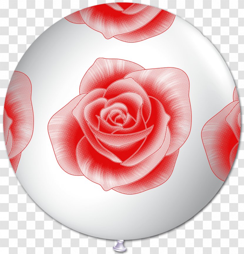 Garden Roses Ballonglandet Red Balloon - Pink - Rose Transparent PNG