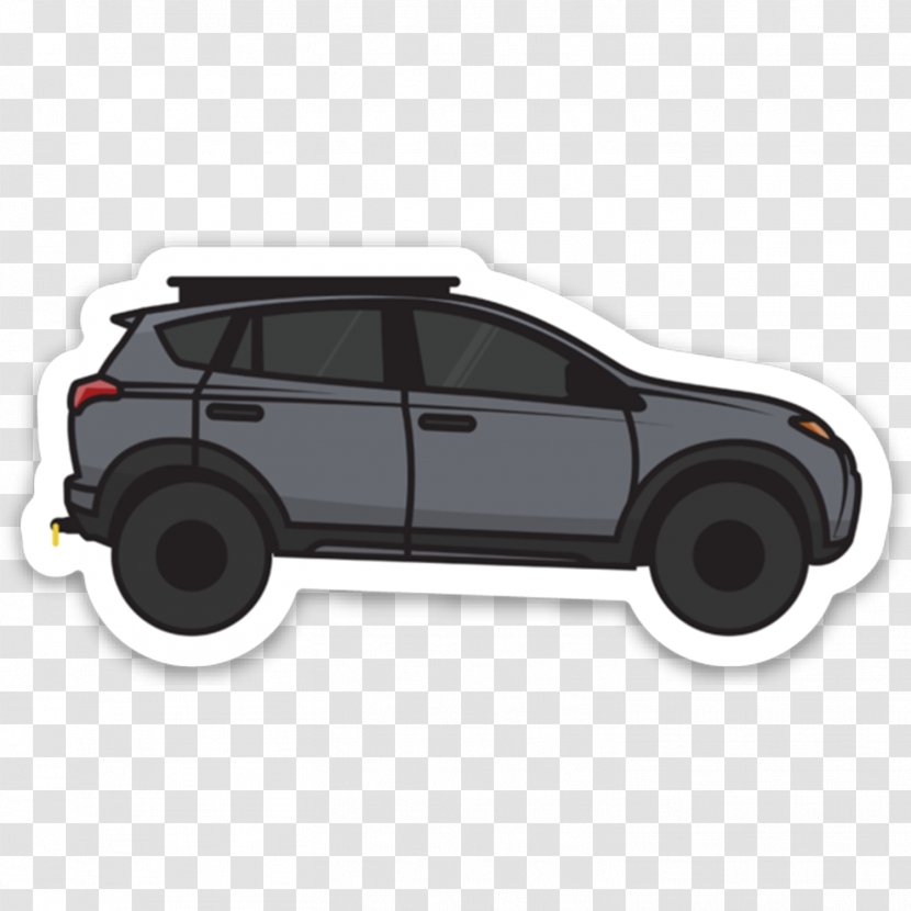 2018 Toyota RAV4 Car Corolla Honda CR-V - Bumper Sticker Transparent PNG
