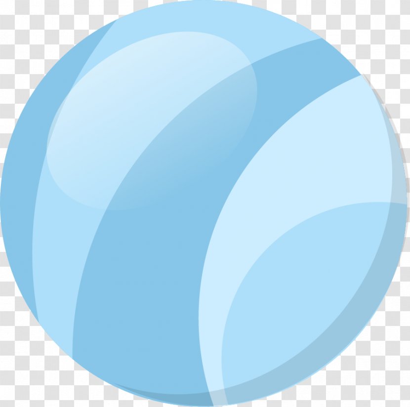 Circle Wallpaper - Sphere - Cartoon Blue Ball Transparent PNG