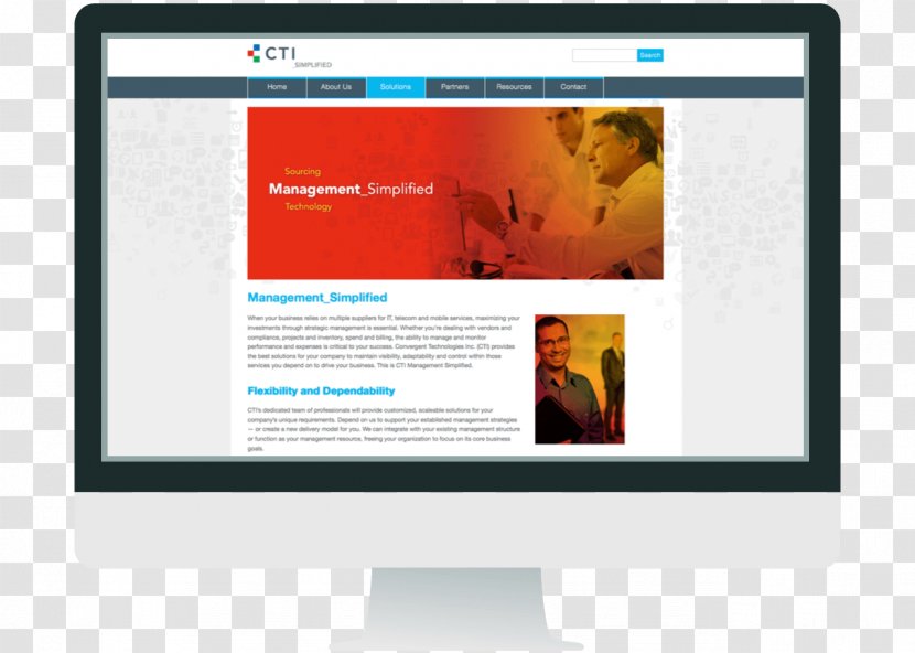 Computer Monitors Multimedia Display Advertising Webmaster Web Page - Design Mockup Transparent PNG