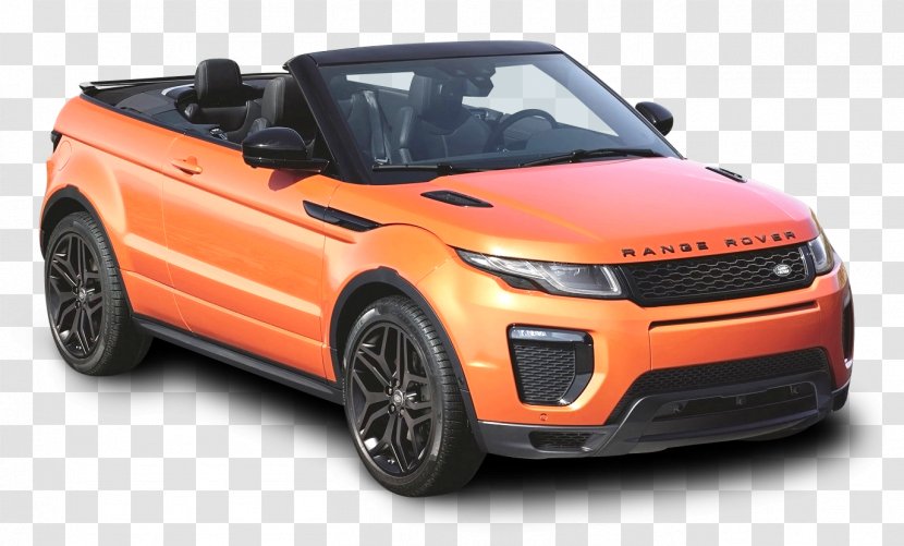 Range Rover Evoque Prox Luxury Car Rental L.L.C. Audi A5 Dubai - Sport Utility Vehicle - Orange Land Convertible Transparent PNG