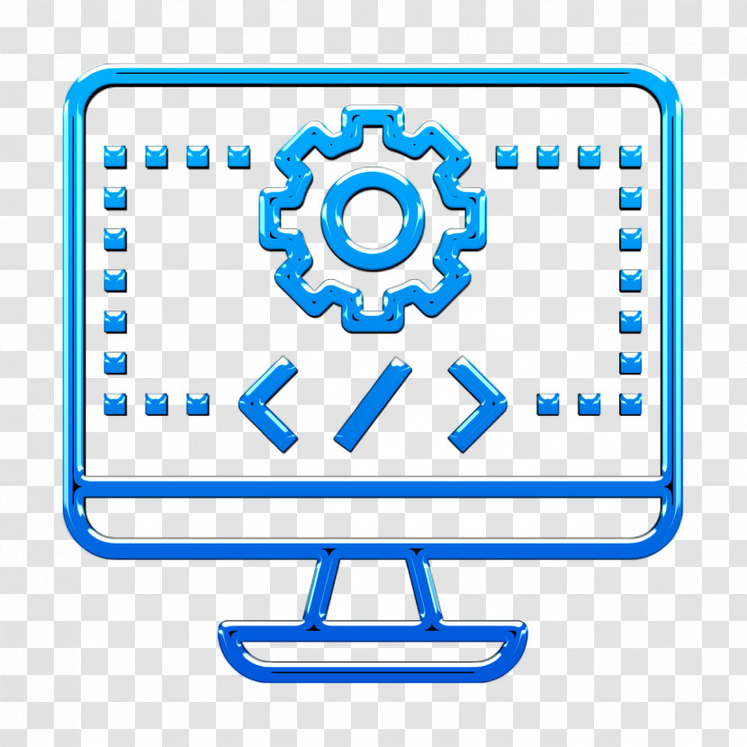 Coding Icon Html Icon Digital Economy Icon Transparent PNG