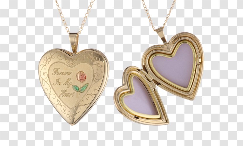 Locket Necklace Charms & Pendants Jewellery Gold Transparent PNG