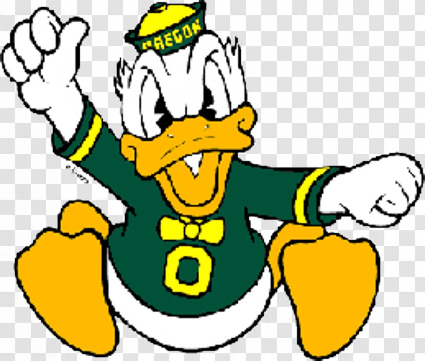 Oregon Ducks Football University Of The Duck Logo Clip Art Transparent PNG