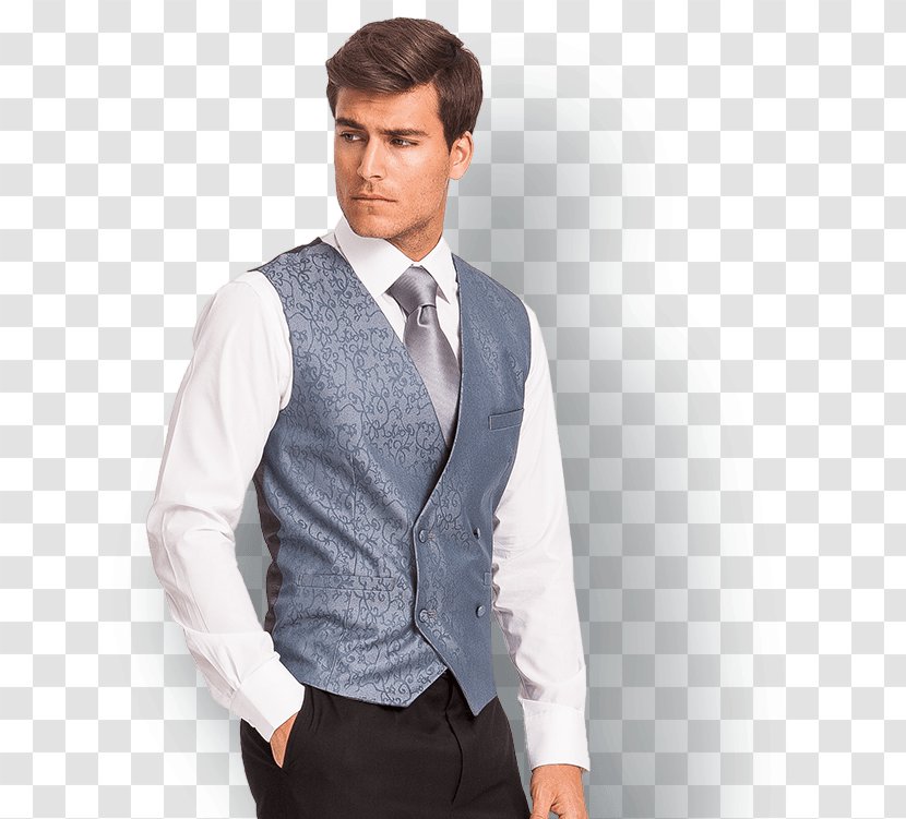 Blazer Waistcoat Tuxedo Braces Suit - Boyfriend Transparent PNG