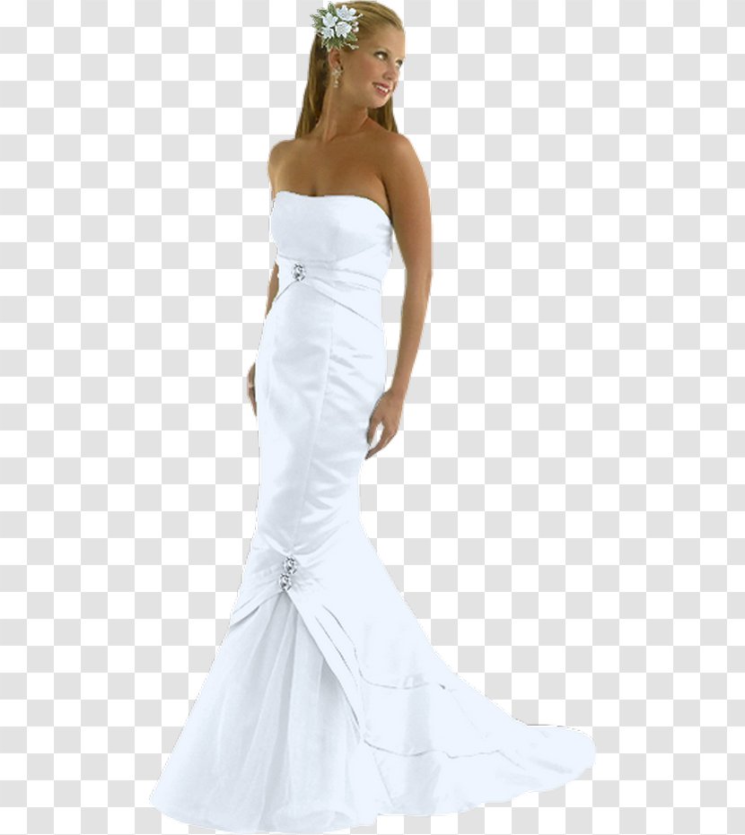Wedding Dress Bride Clothing Cocktail - Silhouette - Helal Transparent PNG